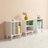 디포랙 1칸 화이트 협탁 395 D2181