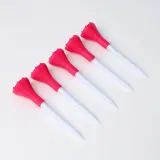 나이스샷 골프티 5개입 (롱롱티 84mm) (레드) 티꽂이