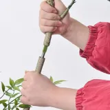 컬러 남천죽 조화 + 블랙 기본 화분B (140cm)