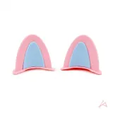 헬멧장식 고양이 귀(한 쌍) 핑크