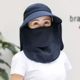쉴드업 완전무장 썬캡 돌돌이 얼굴가림 여름 모자