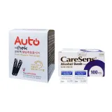 오토첵 혈당시험지 50매 + 알콜솜100매