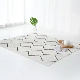 러그 층간소음 카페트 거실패드 침대러그 160x200 아이보리