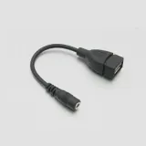 DC 전원 젠더 USB DC3.5 변환 젠더 케이블 14CM