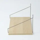 공간데코 벽선반 (30x19.5cm)(내추럴우드) 무타공선반