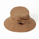 넥커버 접이식 등산모자(오렌지브라운) 와이드햇 모자