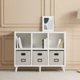 디포랙 2단 6칸 책장 1200