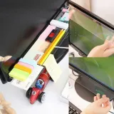 모니터옆보드 아크릴배치 메모정리 컴퓨터선반 게시판