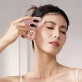 휴대용 반달형 괄사 지압 마사지기 페이스 바디 케어