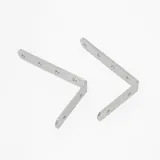 스텐꺽쇠 코너철 2p ㄱ자 선반대 100x150mm