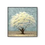 인테리어 골드 돈나무 그림액자D(60CM*60CM)
