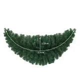 크리스마스 반달형 가랜드 트리벽장식 120cm