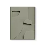 현대미술 입체 그림액자 (50cm*70cm)(색상)