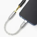 DAC 3.5mm to 이어폰 젠더 오디오잭 꼬다리 UX c타입