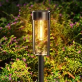 LED 태양광 정원등 H-7 웜색 마당 잔디등