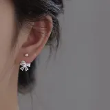 마이크로 하트 리본 피어싱
