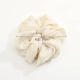 [엔젤슈슈] 샤이닝 셔링 곱창밴드(아이보리) 스크런치