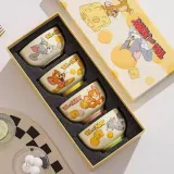 도자기 밥그릇 공기 4P 세트