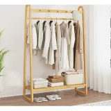 대나무 선반 행거100cm(오크)