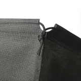 한쪽 스트링 부직포 파우치 20p세트(39x48cm) (블랙)