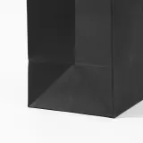 무지 가로형 쇼핑백(블랙)(24x17cm) 종이쇼핑백