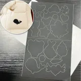 접착식 옷 수선 패치 구멍 보수용 와펜 스티커 테이프