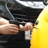 강력 75W 시거잭 전동 펌프 튜브 휴대용 에어펌프