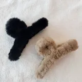 퍼 올림머리 반머리 대형 집게핀