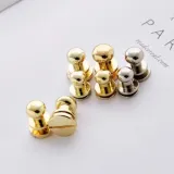 가죽 가방 솔트레지 솔트리지 6 8mm 4color 단추 재료 부자재