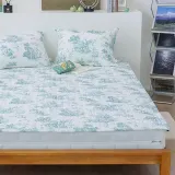 JMds 해피니 침대패드 디오레 30수 광목 카페트겸 패드 밴딩 슈퍼싱글 SS (민트)