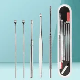 5종 귀이개 세트/스테인리스 귀지제거 귀청소 귀파개