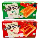 해태제과 후렌치파이 딸기 192g +사과 192g 각1개