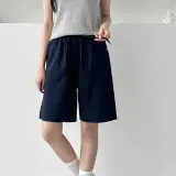 밴딩 여성 운동 헬스 여름 반바지 허리밴딩 뒷포켓