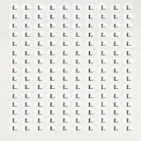 사이즈 표시 스티커 L 10장 의류스티커 옷치수스티커 치수스티커