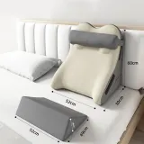 인체공학적 컴포트 등받이 쿠션+다리 받침대 A-2(색상)