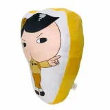 엉덩이탐정 프린트 쿠션 인테리어쿠션 소파등받이쿠션 패브릭쿠션