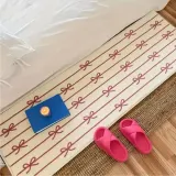 발매트 리본 주방 욕실러그 발매트 거실 매트 KK954