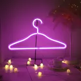 LED 네온 옷걸이
