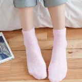 파스텔 성인용 수면양말 여성양말