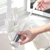 실리콘 유리병 물병 세척솔 브러쉬 간절기 캐주얼 부드러운 웨딩게스트