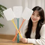 배색 파리잡이채 해충방지 모기잡이채 2톤 컬러 파리채