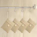 프레쉬 대나무 숯주머니 4p 옷장 신발장 탈취 제습제