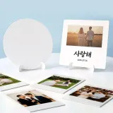 액자 5세트(2종 택1) 무지 입체 종이