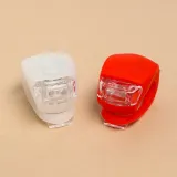 2p 실리콘 자전거 안전등 / LED 자전거전조등