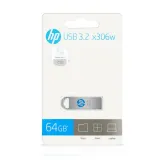 HP] USB 3.2 X306W 메탈 Type A 일체형 USB 저장장치 휴대용메모리