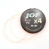 JOF 4합사라인 PE 낚싯줄 2호 300m 오렌지