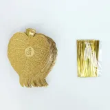 옴자 보리수잎 금등표 중 100장묶음 (11.8x8.6cm)