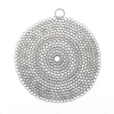 반영구 스텐링 수세미(원형) (20cm) 위생 철수세미
