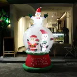 LED 에어벌룬 대형 스노우볼 산타 크리스마스 전시