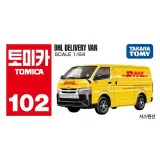 토미카 102 DHL 화물 배달 밴